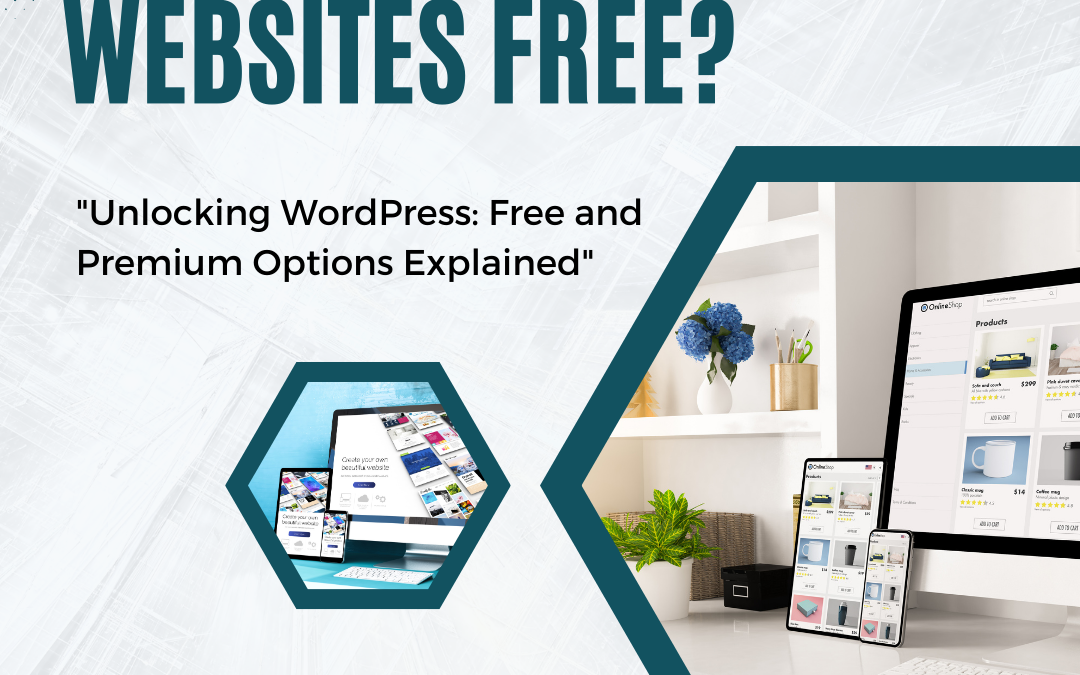 Are WordPress websites free?
